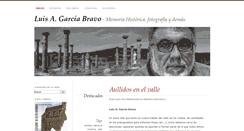 Desktop Screenshot of garciabravo.com