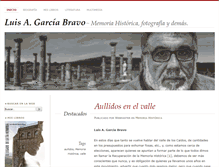 Tablet Screenshot of garciabravo.com